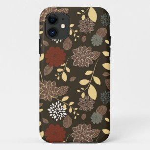 Mooie bloemen bladeren takken iPhone 11 hoesje