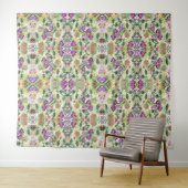 Mooie Bloemen Bloeiende Zomertuin Wandkleed (In Situ (horizontaal))