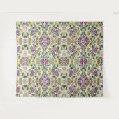 Mooie Bloemen Bloeiende Zomertuin Wandkleed (Voorkant (horizontaal))