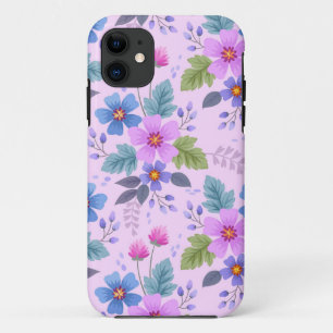Mooie Bloemen Bloempatroon-36841 iPhone 11 Hoesje