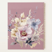 Mooie Bloemen Boeket Custom Planner (Achterkant)