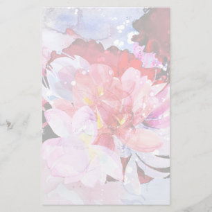 Mooie bloemen briefpapier