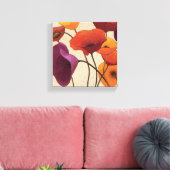 Mooie bloemen canvas afdruk (Insitu (Woonkamer))