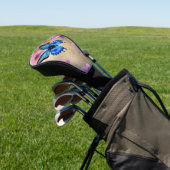 Mooie bloemen en vlinder golfheadcover (Insitu)