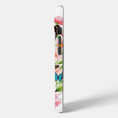 Mooie bloemen en vlinders Case-Mate iPhone case (Achterkant / Links)