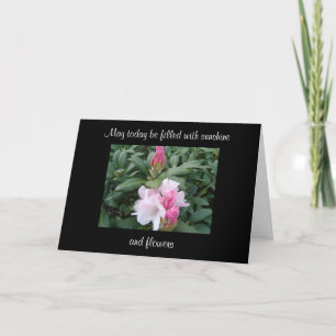 Mooie Bloemen Inspirerende Bloemen Kaart