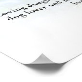 Mooie Bloemen Levensviering Foto Begrafenis Poster (Hoek)