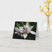 Mooie bloemen notecard kaart (Gele Bloem)