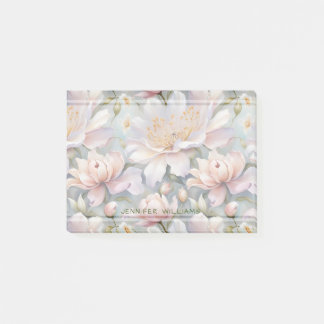 Mooie Bloemen Patroon Pioenrozen Bloemig Post-it® Notes