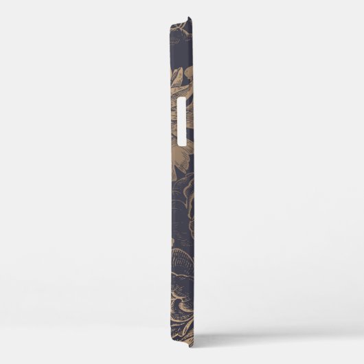 Mooie bloemen pinda's, rozen en vlinders. Case-Mate iPhone case (Achterkant / Rechts)