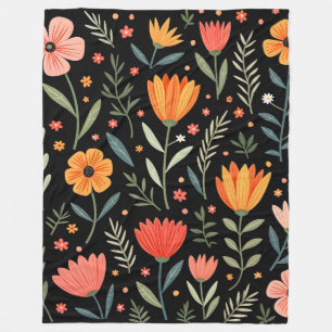  Mooie Bloemen Populair Collectie Fleece Deken