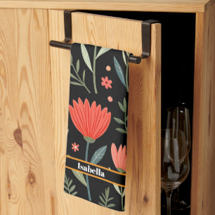 Mooie Bloemen Populair Collectie Theedoek