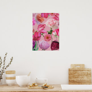 Mooie bloemen poster