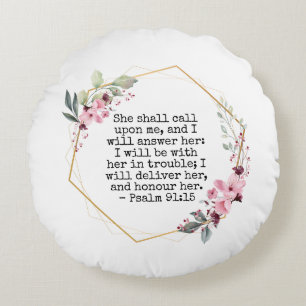 Mooie bloemen psalm 91 rondreis rond kussen