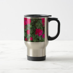 Mooie bloemen reisbeker