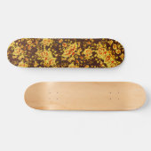 Mooie  bloemen skateboard (Horizontaal)