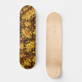 Mooie  bloemen skateboard (Voorkant)