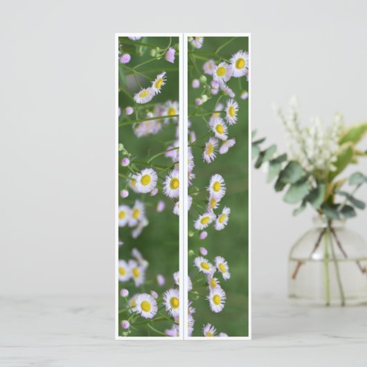 Mooie Bloemen Twee Bladwijzer (Staand voorkant)