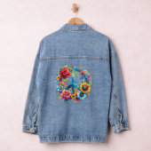 Mooie Bloemen Vredesbord Denim Jacket (Hangar)