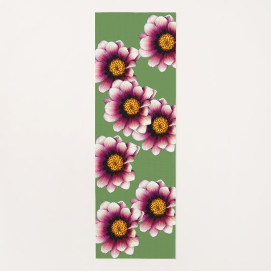 Mooie bloemen yoga mat (Voorkant)