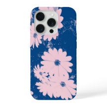 Mooie bloemenafbeelding op iphone hoesje