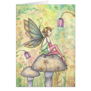 Mooie bloemenelfkaart van Molly Harrison