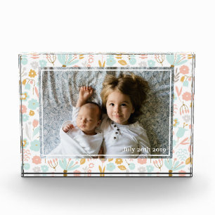 Mooie bloemenfamilie fotoblok