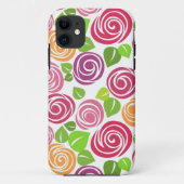 Mooie bloemenpatroon Rozen Case-Mate iPhone Case (Achterkant)