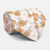 Mooie bloementuin Stropdas (Opgerold)