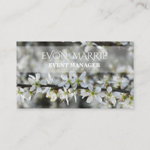 Mooie bloemenzaken Kaart Visitekaartje