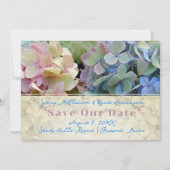 Mooie Bloemige Moderne Save Our Date Kaarten (Voorkant)