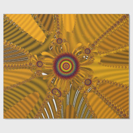 Mooie bloempatroon cadeaupapier