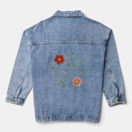 Mooie Bloesems Denim Jacket