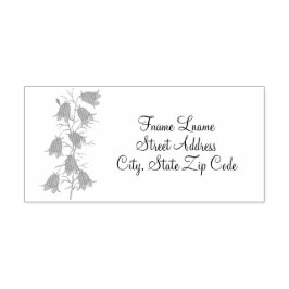 Mooie Bluebells Zelfinkt Stempel