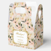 Mooie Blush Gold Boho Wedding Favoriet Doos Keepsa Bedankdoosjes (Geopend)