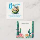 Mooie Boeken voor Baby Jongens Feestje Fiesta Avoc Informatiekaartje (Voorkant / Achterkant)