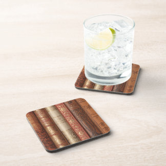 Mooie boekencijnen (beige) bier onderzetter