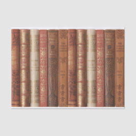 Mooie boekencijnen (beige) tissuepapier