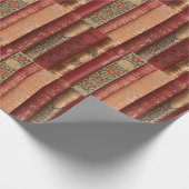 Mooie boekencijnen cadeaupapier (Hoek)