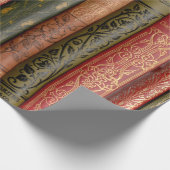 Mooie boekencijnen cadeaupapier (Hoek)