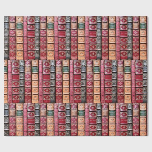 Mooie boekencijnen (Engelse Essays) Cadeaupapier (Vlak)