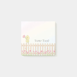 Mooie boerderijdierkinderschool regenboog post-it® notes