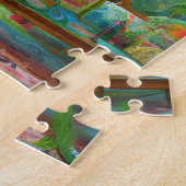 mooie bohemen woonkamer Puzzle Legpuzzel (Zijkant)