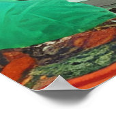 Mooie Boho Living Room Poster (Hoek)