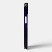Mooie Boho Moon Stars Blauwe Paarse Aangepaste Tek Case-Mate iPhone Case (Achterkant / Rechts)