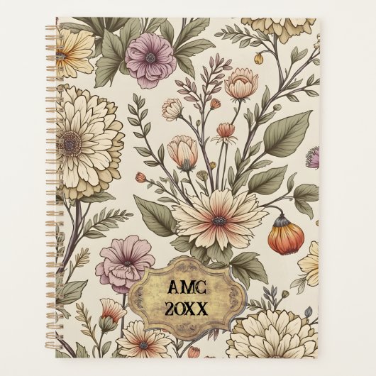 Mooie Boho op Beige Planner (Voorkant)