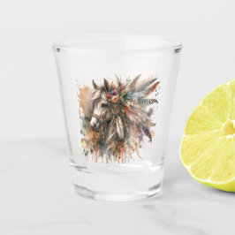 Mooie Boho Paard  Shot Glas