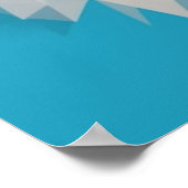 Mooie Boho Samoyed Puppy Hond Poster (Hoek)