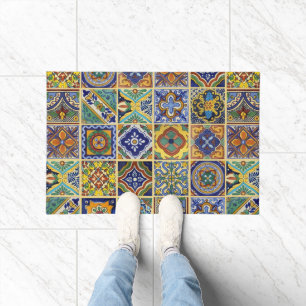 Mooie Boho Talavera Tegels Deurmat