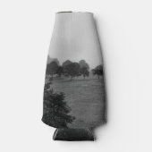 Mooie bomen en natuur in mist flesjeskoeler (Voorkant)